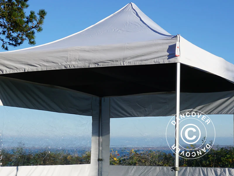 Poszycie dachowe wewnętrzne, Namiot Ekspresowy FleXtents 3x3m, Czarny - Image 3