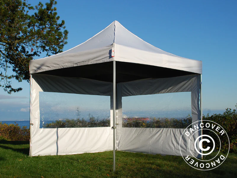Poszycie dachowe wewnętrzne, Namiot Ekspresowy FleXtents 3x3m, Czarny - Image 8