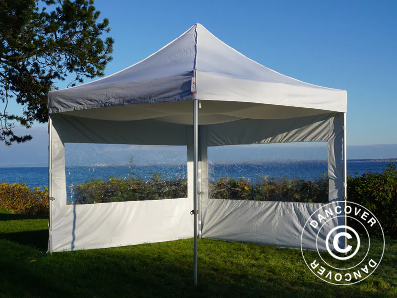 Poszycie dachowe wewnętrzne, Namiot Ekspresowy FleXtents 4x4m, Biały - Image 13