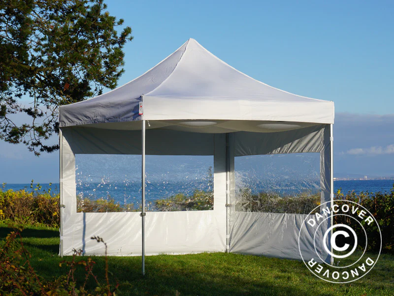 Poszycie dachowe wewnętrzne, Namiot Ekspresowy FleXtents 4x4m, Biały - Image 14