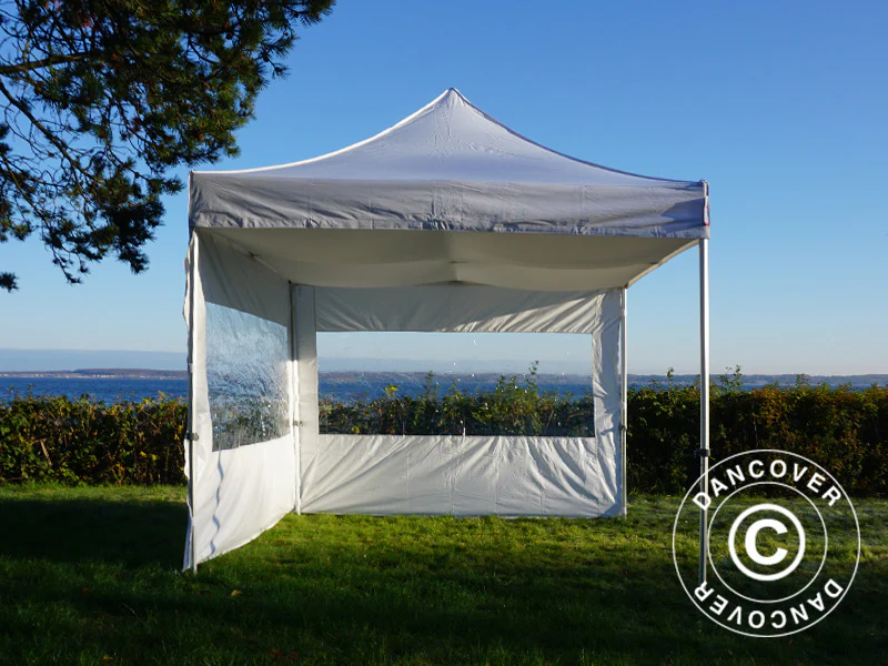 Poszycie dachowe wewnętrzne, Namiot Ekspresowy FleXtents 4x4m, Biały - Image 19