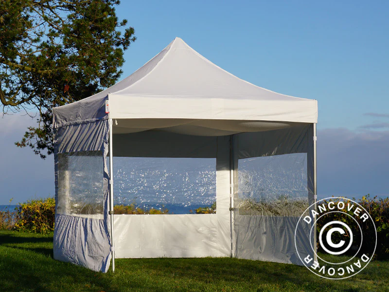 Poszycie dachowe wewnętrzne, Namiot Ekspresowy FleXtents 4x4m, Biały - Image 23