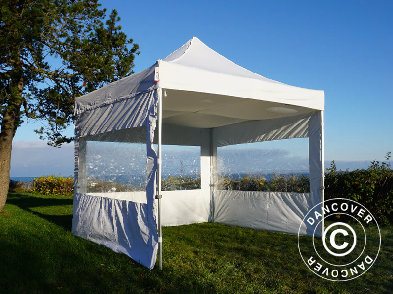 Poszycie dachowe wewnętrzne, Namiot Ekspresowy FleXtents 4x4m, Biały - Image 24
