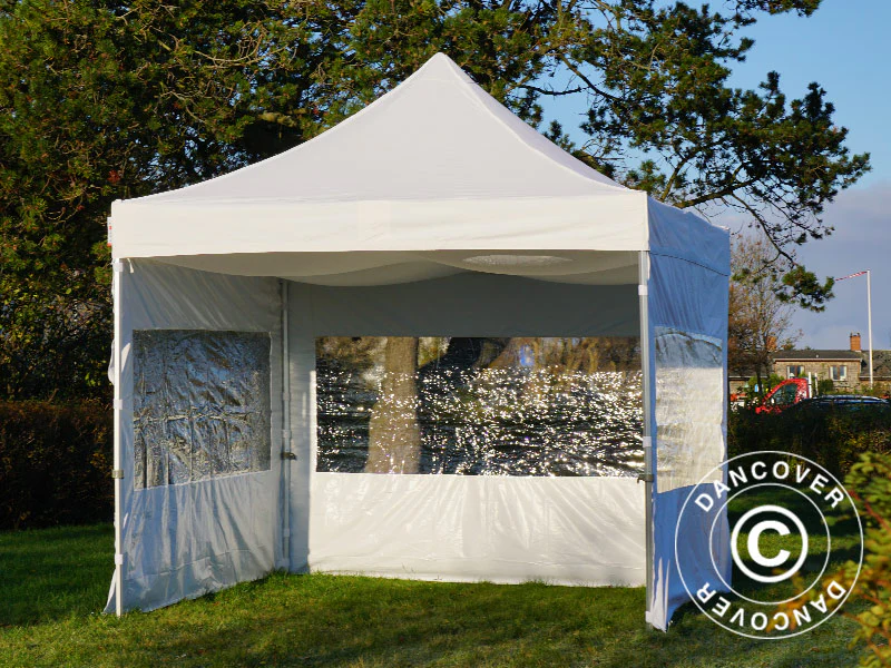 Poszycie dachowe wewnętrzne, Namiot Ekspresowy FleXtents 4x4m, Biały - Image 42