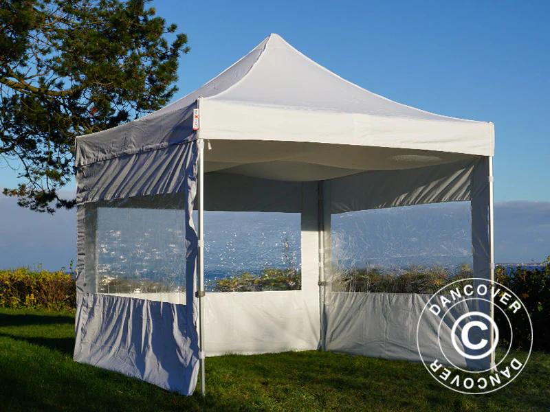 Poszycie dachowe wewnętrzne, Namiot Ekspresowy FleXtents 4x4m, Biały - Image 43
