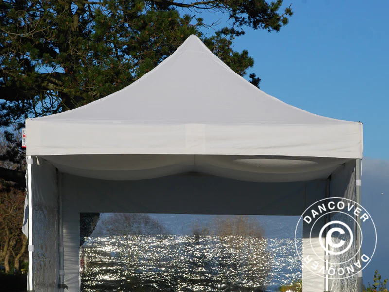 Poszycie dachowe wewnętrzne, Namiot Ekspresowy FleXtents 4x4m, Biały - Image 9