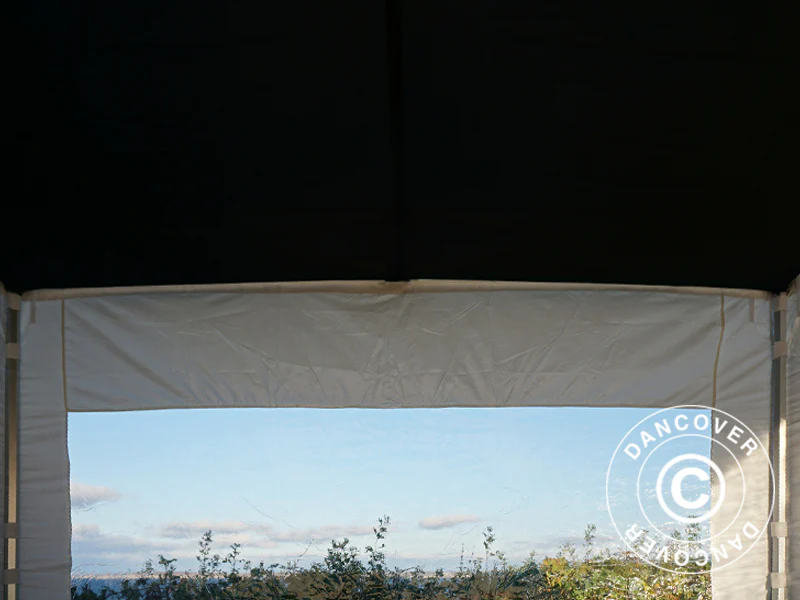 Poszycie dachowe wewnętrzne, Namiot Ekspresowy FleXtents 4x4m, Czarny - Image 16