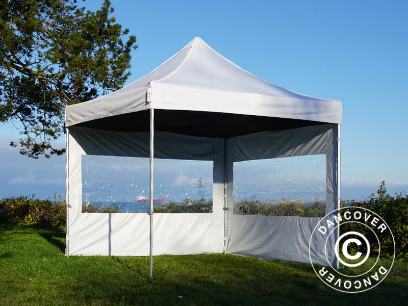Poszycie dachowe wewnętrzne, Namiot Ekspresowy FleXtents 4x4m, Czarny - Image 19