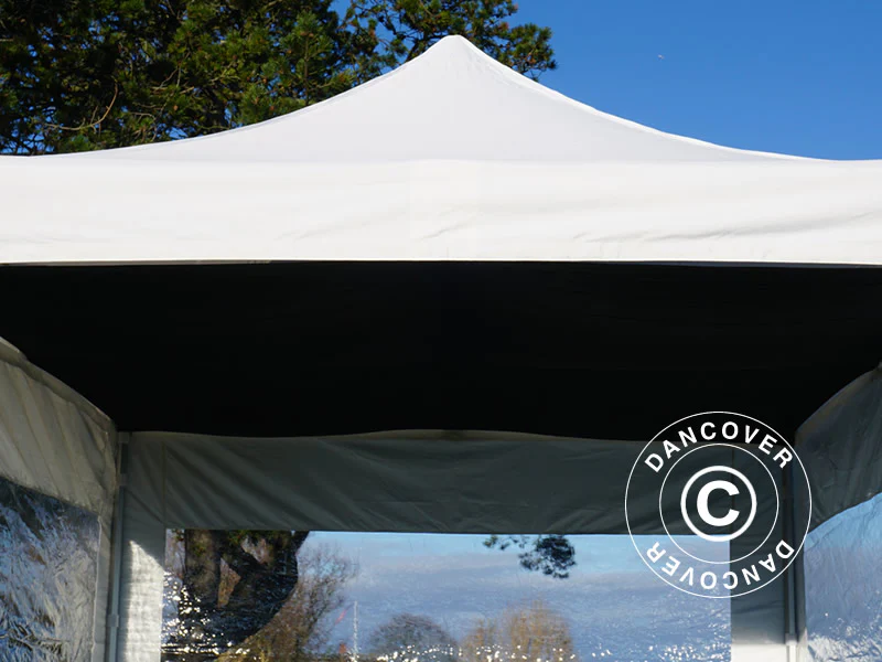Poszycie dachowe wewnętrzne, Namiot Ekspresowy FleXtents 4x4m, Czarny - Image 2