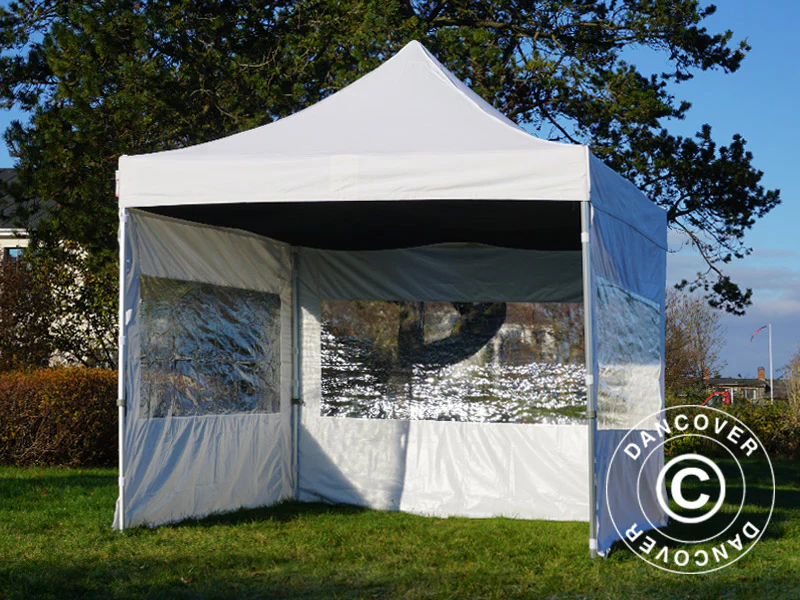 Poszycie dachowe wewnętrzne, Namiot Ekspresowy FleXtents 4x4m, Czarny - Image 20