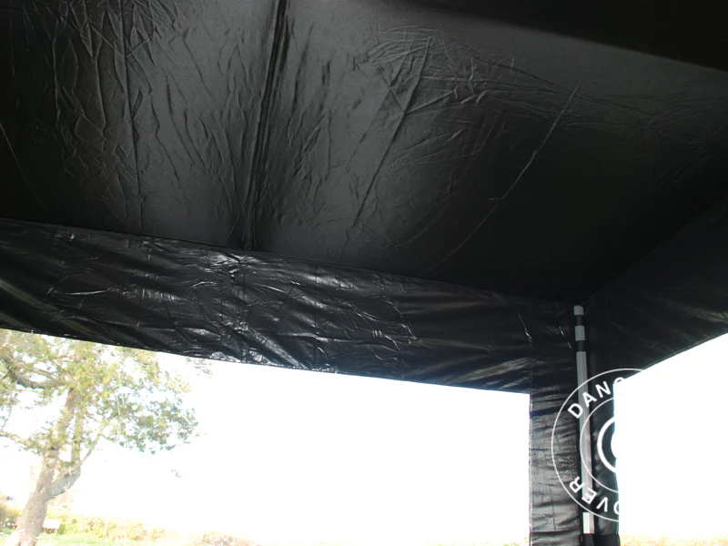 Poszycie dachowe wewnętrzne, Namiot Ekspresowy FleXtents 4x4m, Czarny - Image 5