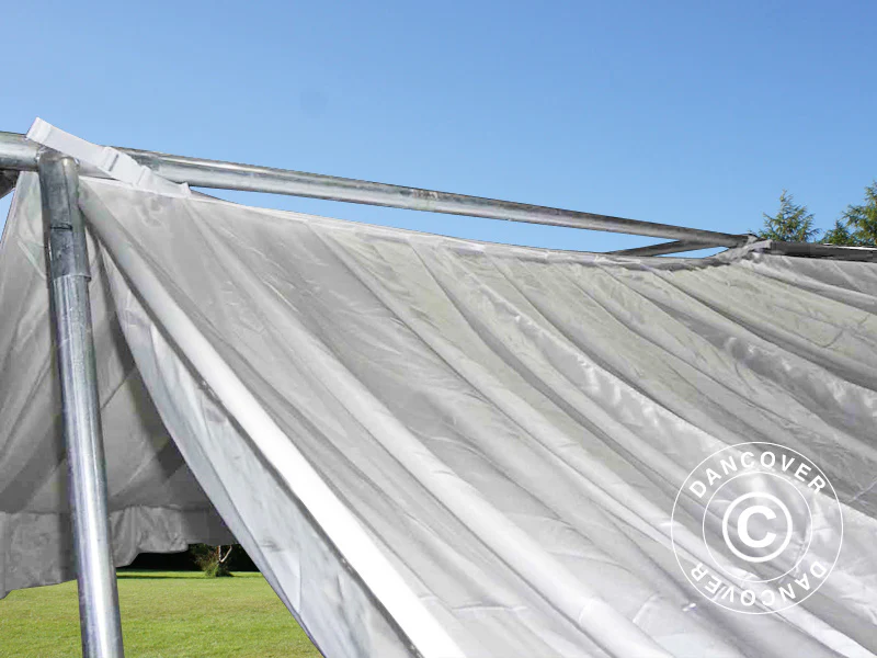 Poszycie wewnętrzne i zasłony na stelaż - zestaw, Biały, dla namiotu 5x6m - Image 7