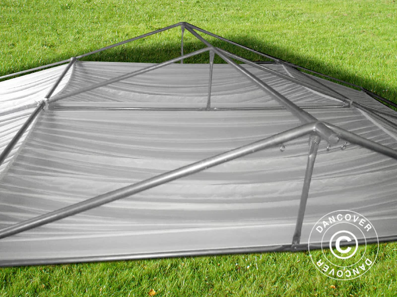 Poszycie wewnętrzne i zasłony na stelaż - zestaw, Biały, dla namiotu 8x12m (2,6) SEMI PRO Plus - Image 7