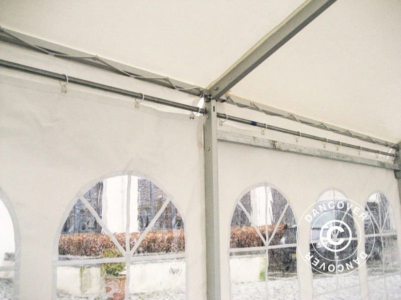 Profesjonalny namiot imprezowy EventZone 9x12m PCV, Biały - Image 3