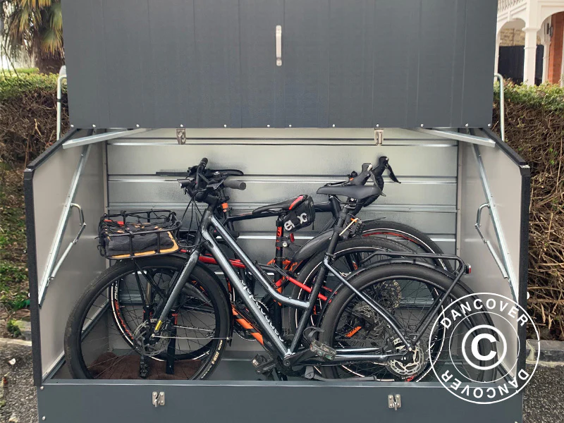 Schowek na rowery, Protect-a-Cycle, Trimetals, 1,96x0,89x1,33m, 1,74m², Antracyt - Image 5