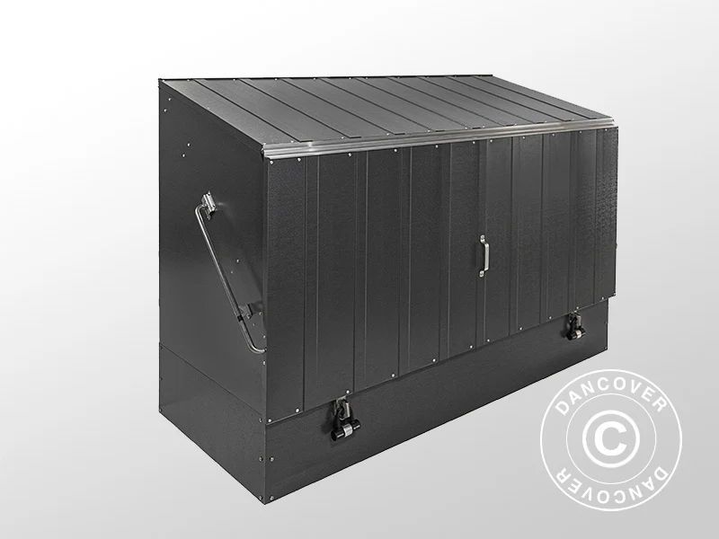 Schowek na rowery, Protect-a-Cycle, Trimetals, 1,96x0,89x1,33m, 1,74m², Antracyt - Image 6