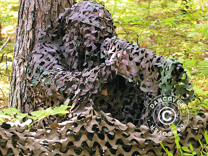 Siatka maskująca Woodland BASIC LIGHT, 2,4x6m - Image 2