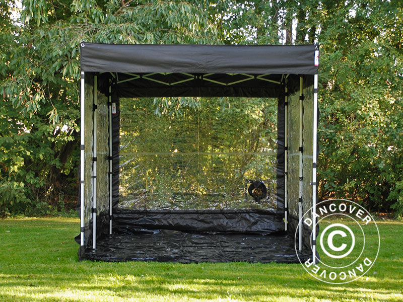 Składany garaż FleX Carcover, 2,5x5m, Czarny - Image 8