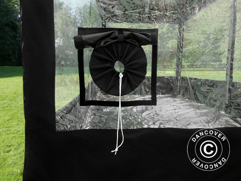 Składany garaż FleX Carcover, 3x6m, Czarny - Image 10