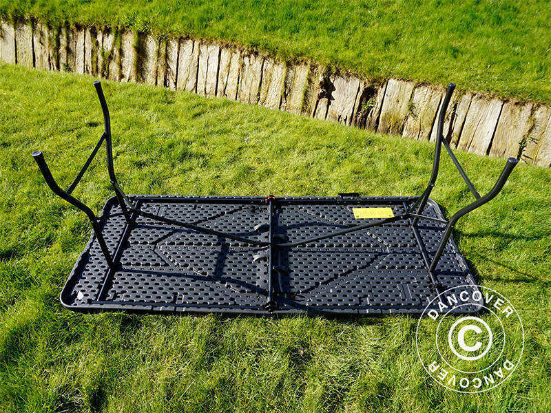 Składany stół 180x74x74cm, czarny (25 sztuk) - Image 25