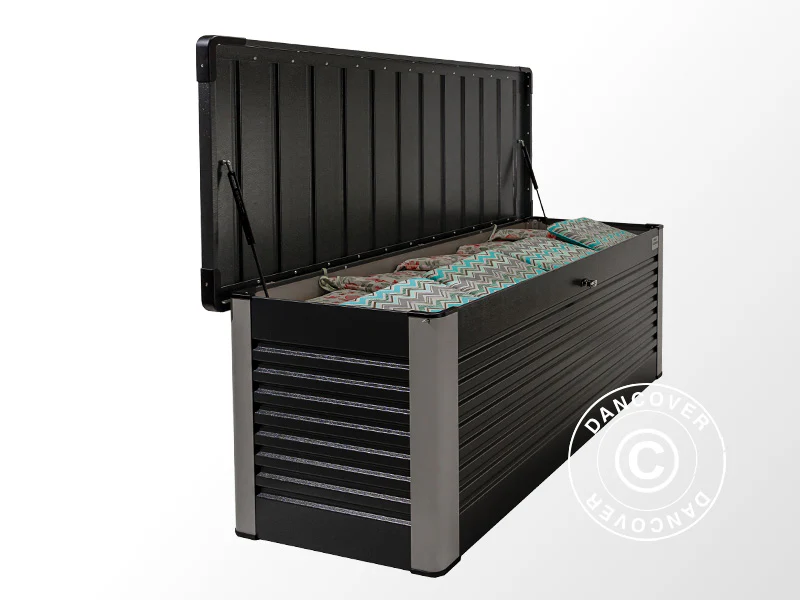Skrzynia ogrodowa, Protect-a-Box, Trimetals , 0,785x1,875x0,725m, 1,47m², Antracyt - Image 10