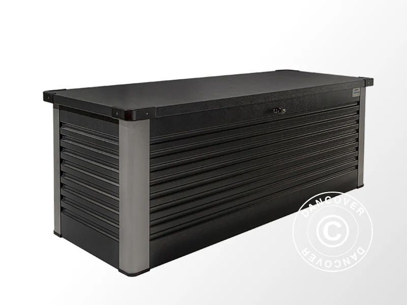 Skrzynia ogrodowa, Protect-a-Box, Trimetals , 0,785x1,875x0,725m, 1,47m², Antracyt - Image 6