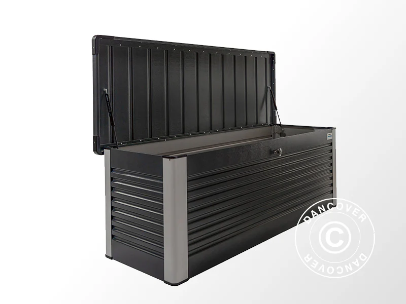 Skrzynia ogrodowa, Protect-a-Box, Trimetals , 0,785x1,875x0,725m, 1,47m², Antracyt - Image 8