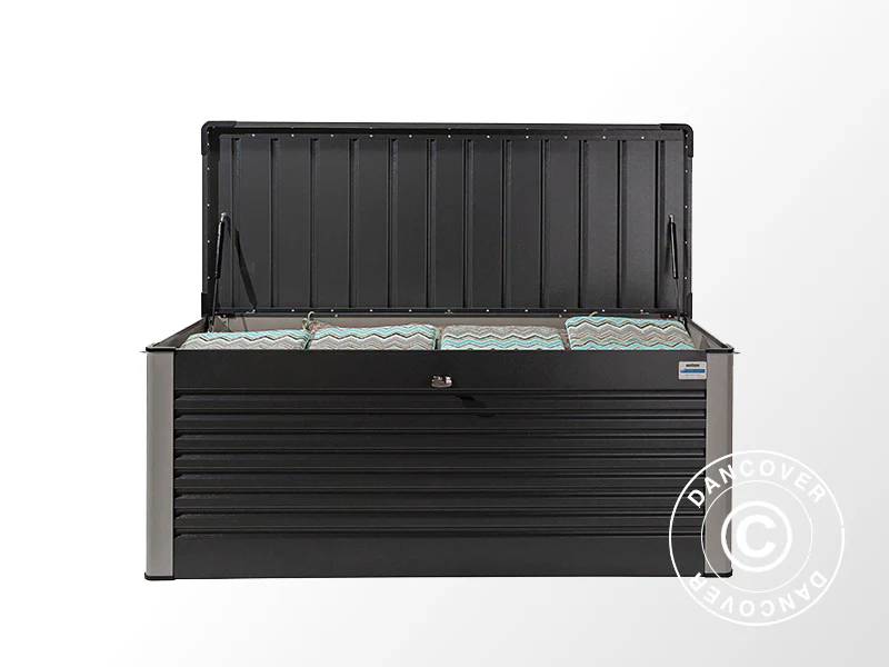 Skrzynia ogrodowa, Protect-a-Box, Trimetals , 0,785x1,875x0,725m, 1,47m², Antracyt - Image 9