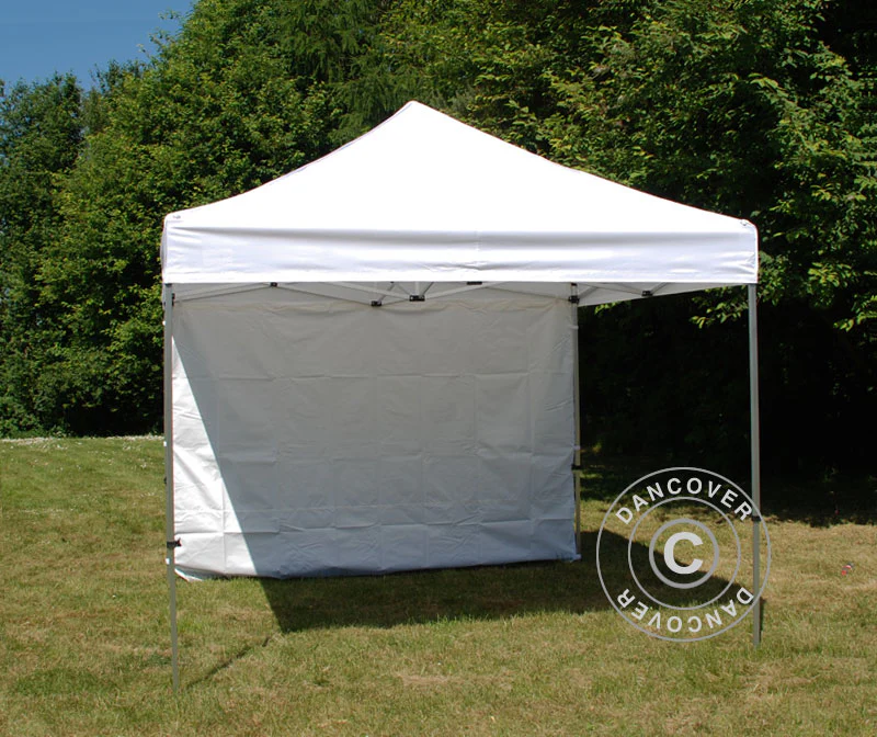 Standardowa ścianka boczna do FleXtents 2x2m, 2m, Biały - Image 5