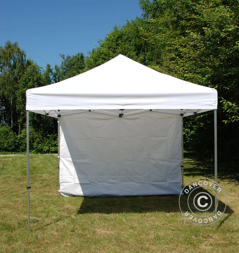 Standardowa ścianka boczna do FleXtents, 4,5m, Biała - Image 4