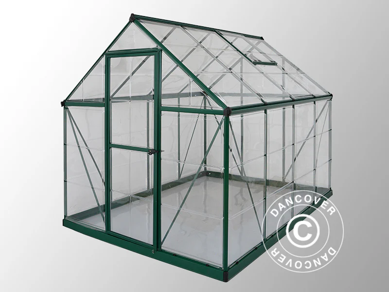 Szklarnia z poliwęglanu Harmony 4,5m², Palram/Canopia, 1,85x2,47x2,08m, Zielony - Image 3