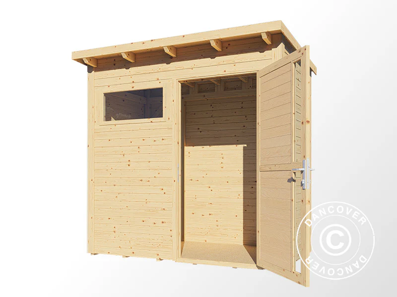 Szopa drewniana, Bertilo Pentus 1, 2,34x1,15x2,33m, 2,55m², Naturalne drewno - Image 4
