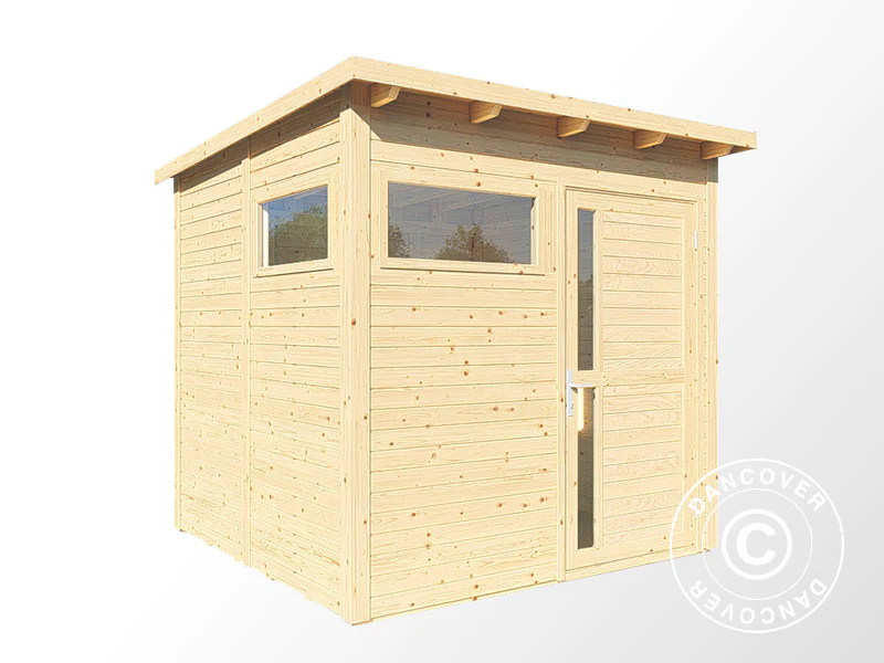 Szopa drewniana, Bertilo Pentus 2, 2,26x2,34x2,33m, 5,1m², Naturalne drewno - Image 3
