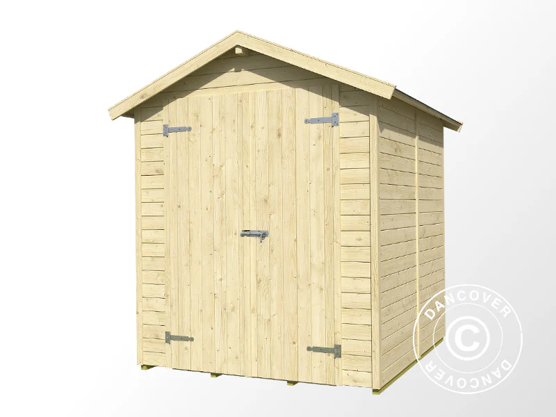 Szopa drewniana Heinola 1,7x1,76x2,13m, 13mm, 2,99m², Naturalna - Image 3