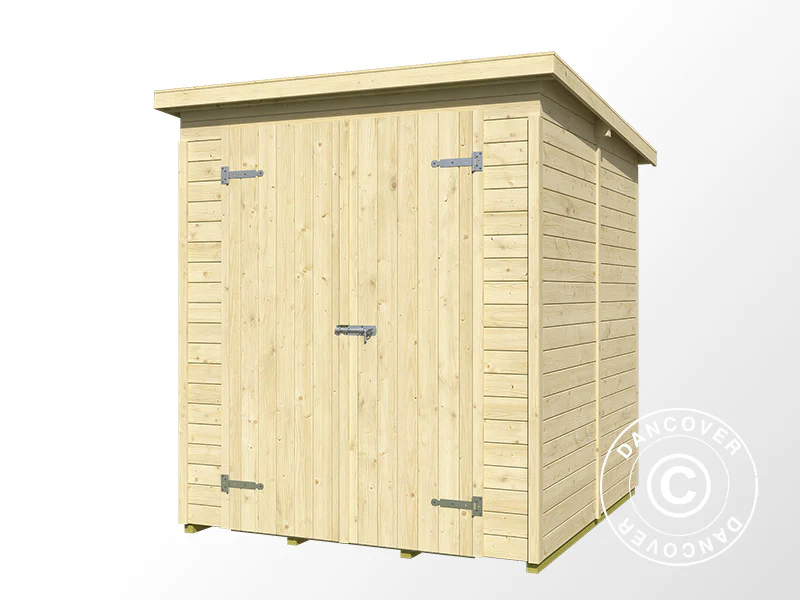 Szopa drewniana Ivalo 1,7x1,76x1,99m, 13mm, 2,99m², Naturalna - Image 3