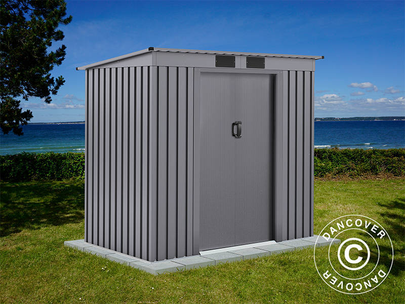 Szopa ogrodowa, 2,01x1,21x1,76m, 2,43m², ProShed®, Aluminium Szary - Image 2