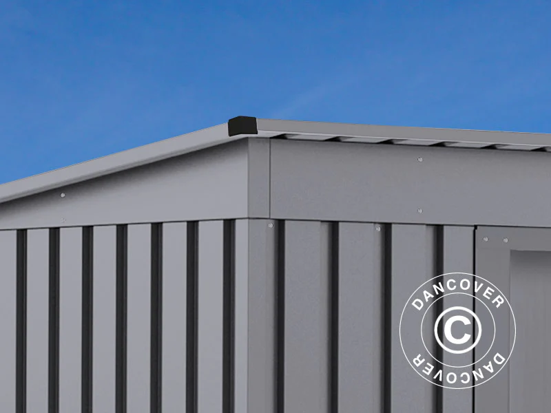 Szopa ogrodowa, 2,01x1,21x1,76m, 2,43m², ProShed®, Aluminium Szary - Image 5