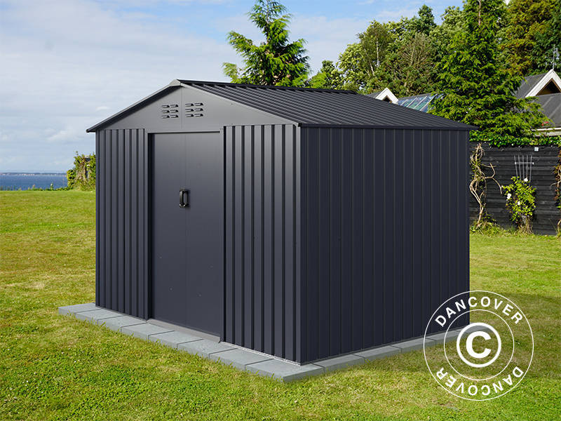 Szopa ogrodowa 2,77x1,91x1,92m, 5,29m², ProShed®, Antracyt - Image 2