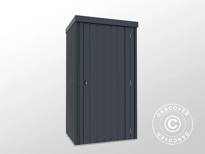 Szopa ogrodowa, szafa stalowa 0,98x0,81x1,8m, 0,79m², ProShed®, Antracyt - Image 6