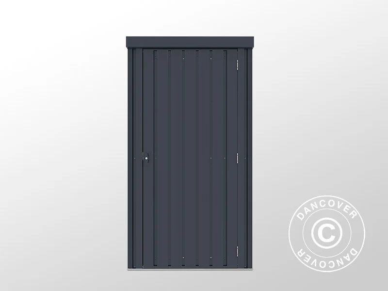 Szopa ogrodowa, szafa stalowa 0,98x0,81x1,8m, 0,79m², ProShed®, Antracyt - Image 7