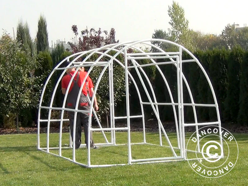 Tunel foliowy 130, 2,2x3x1,9m, 6,6m², Prezezroysty - Image 11