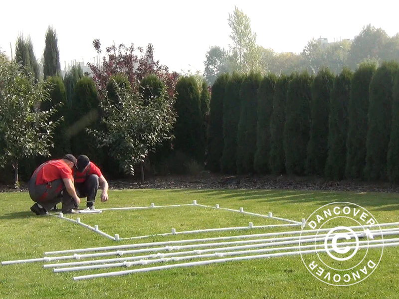 Tunel foliowy 130, 2,2x4x1,9m, 8,8m², Prezezroysty - Image 10