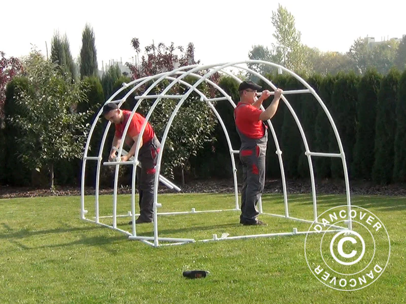Tunel foliowy 130, 2,2x4x1,9m, 8,8m², Prezezroysty - Image 12