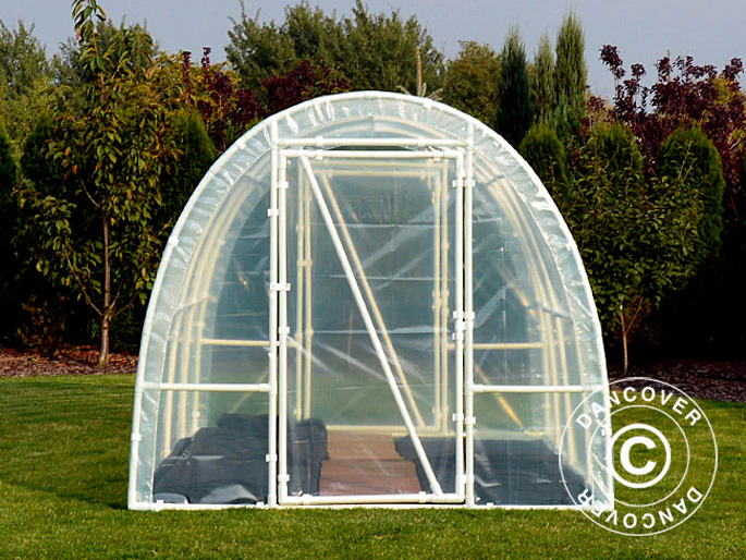 Tunel foliowy 130, 2,2x4x1,9m, 8,8m², Prezezroysty - Image 3