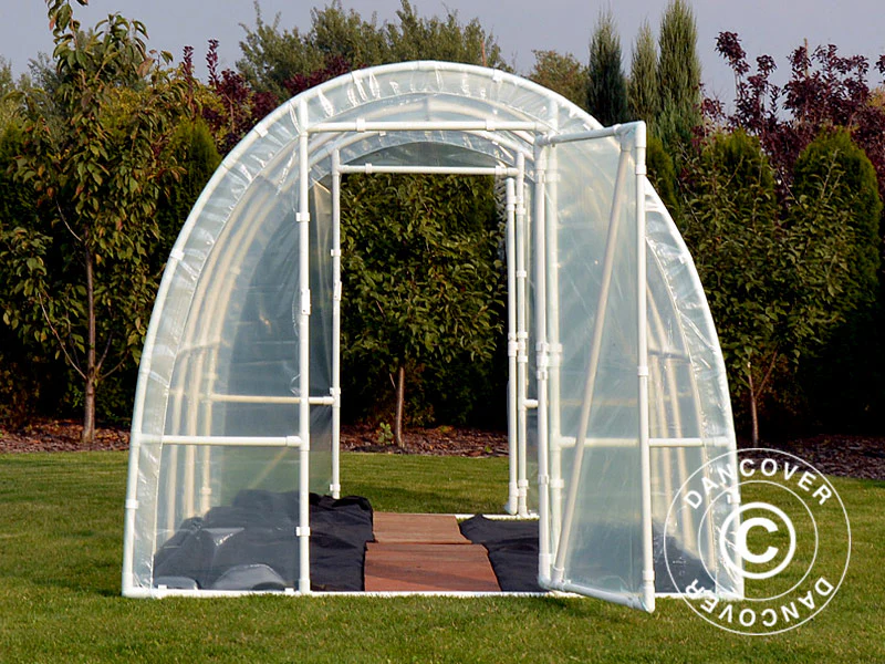 Tunel foliowy 130, 2,2x4x1,9m, 8,8m², Prezezroysty - Image 4