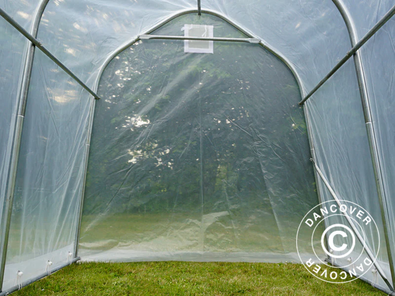 Tunel foliowy, 2x2x2m, PE, 4m², Przezroczysty - Image 11