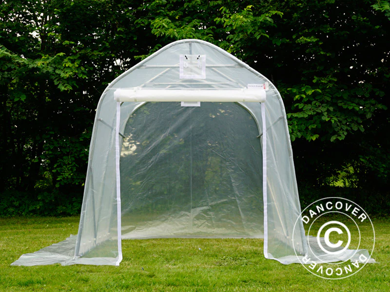 Tunel foliowy, 2x2x2m, PE, 4m², Przezroczysty - Image 13