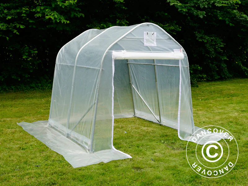 Tunel foliowy, 2x2x2m, PE, 4m², Przezroczysty - Image 3