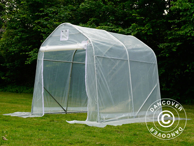 Tunel foliowy, 2x2x2m, PE, 4m², Przezroczysty - Image 4
