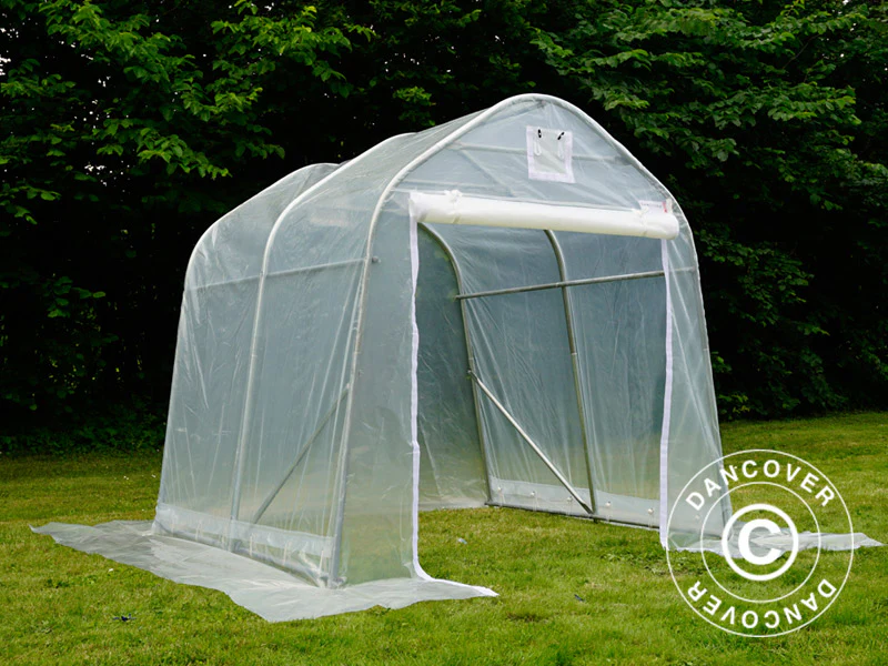 Tunel foliowy, 2x2x2m, PE, 4m², Przezroczysty - Image 6